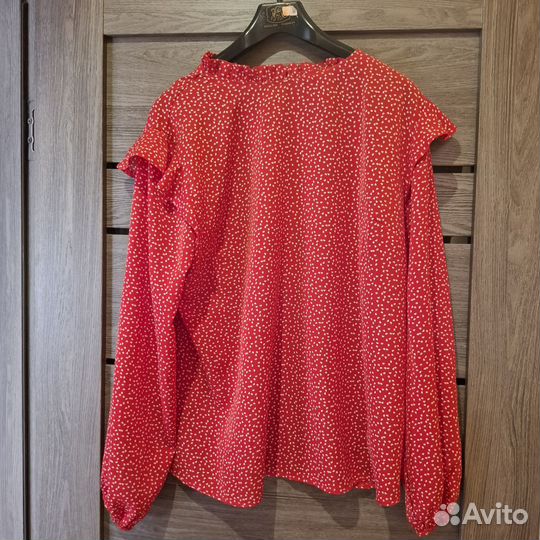 Шифоновая блузка 50-52