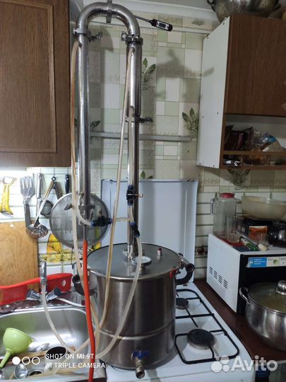 Дистиллятор самогонный аппарат колонна