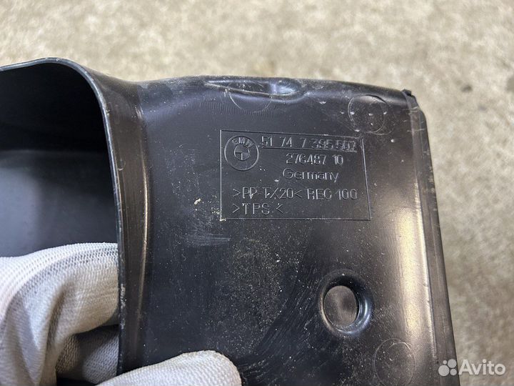 Воздуховод вынес.радиатор Mini F60S 51747395507