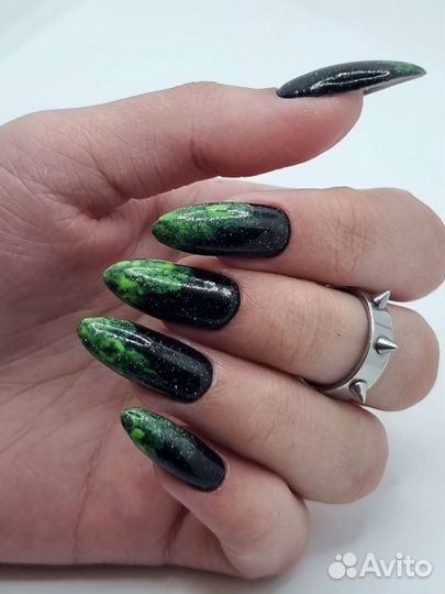 Титановые ногти Маникюр Педикюр Наращивание