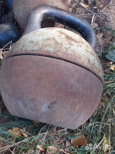 Гиря 16 кг СССР