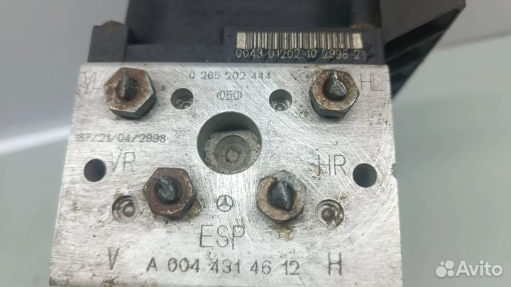 Блок абс, 0265202444 Mercedes-Benz S W220 1998-2006 года