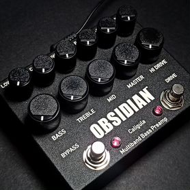 Obsidian Caligula Multiband Bass Preamp