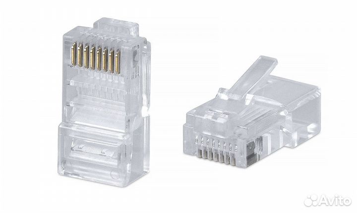 Коннекторы rj 45 (10шт)
