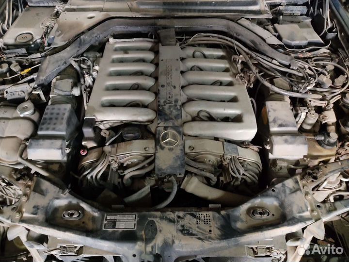 Mercedes-Benz w140 S600 M120 на запчасти в разбор