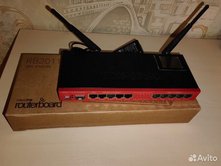 Wi-Fi MikroTik RB2011UiAS-2HnD-IN черный
