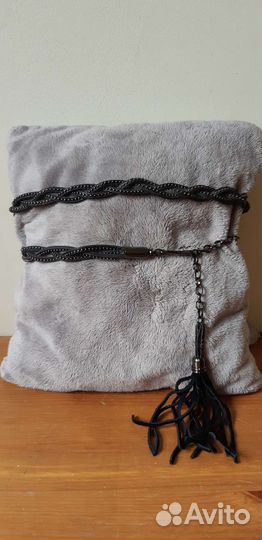 Ремень женский кожаный