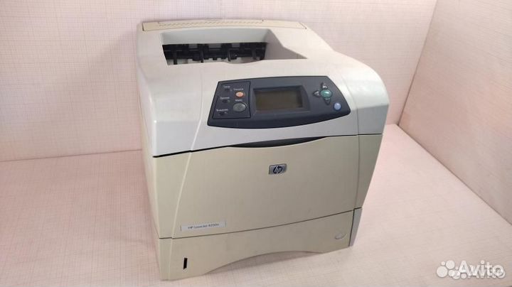 Принтер HP LaserJet 4250n б/у, ошибка фьюзера 50.2