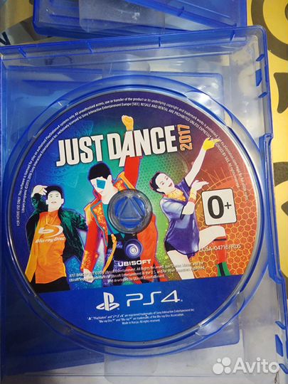 Игровые диски на ps4