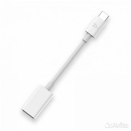 Адаптер USB-C/USB-A ZMI OTG (host) (AL271), белый