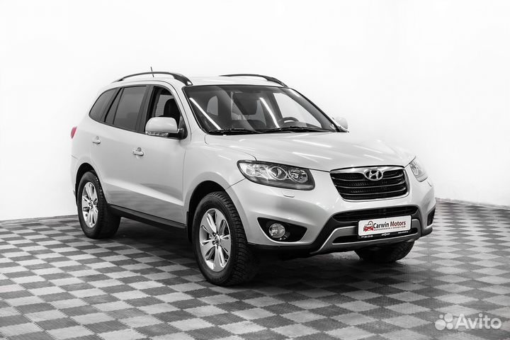 Hyundai Santa Fe 2.2 AT, 2011, 136 000 км