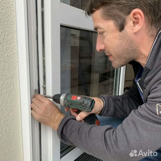 Ремонт окон, Сетки, Стеклопакеты, Уплотнители