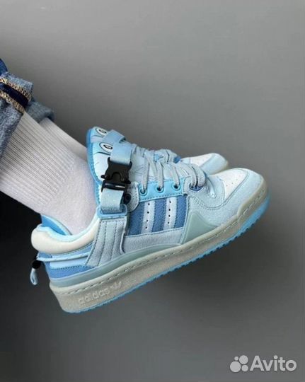 Кроссовки Adidas forum low bad bunny