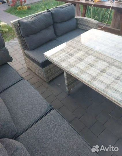 Садовая мебель из натурального ротанга