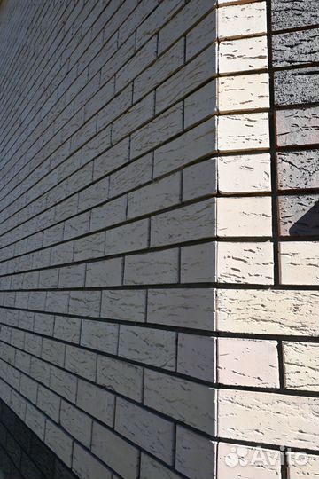 Лицевой кирпич Сливки Рустика меланж ГОСТ