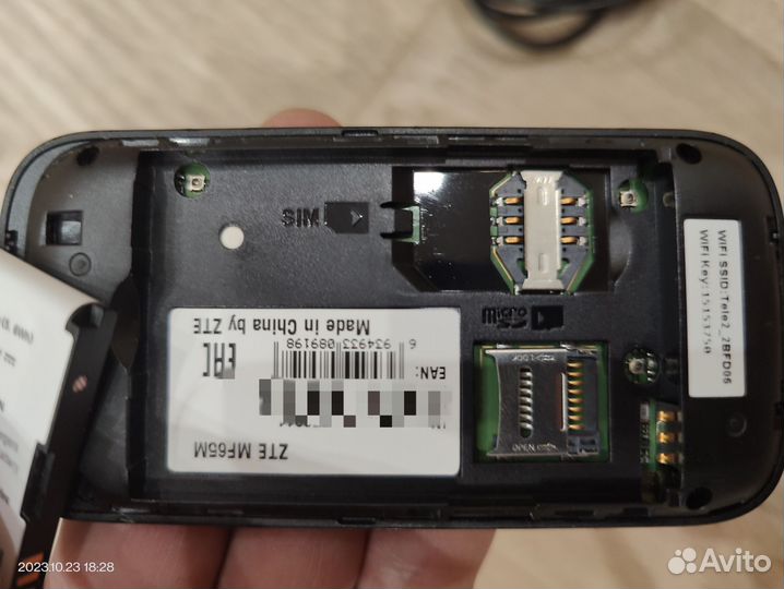 Модем 3G Wi-Fi. ZTE MF65M