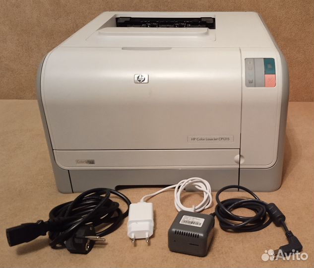 Принтер лазерный цвет. Hewlett Packard CP1215+WiFi