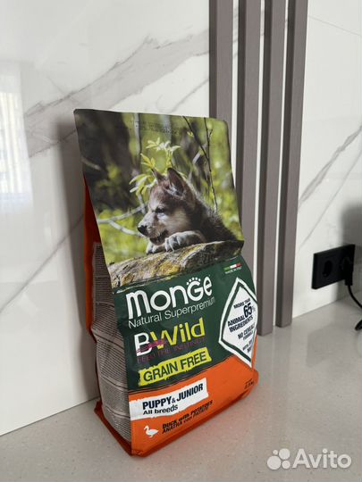 Корм для собак суперпремиум Monge вwild