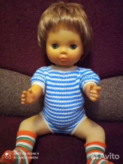 Кукла гдр 65 см большая 80-й год