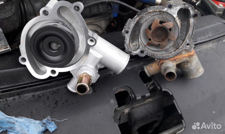 Замена помпы Kia K5 2015-2020