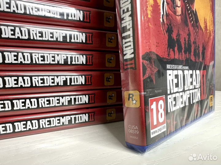 RDR 2 ps4 новый диск