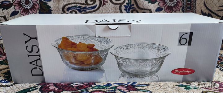 Набор салатников стекло