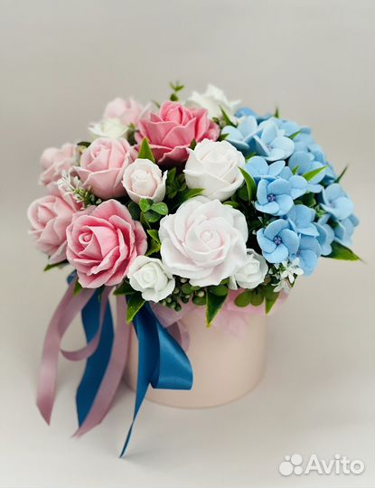 Букет цветов из мыла