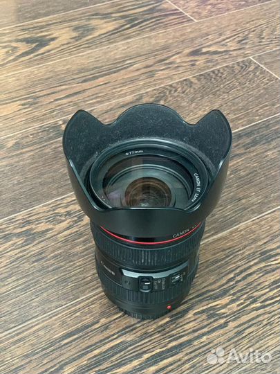 Объектив Canon ef 24 105mm f 4l is usm