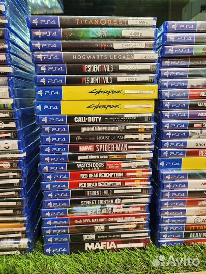 Диски для PS4 / PS5 новые