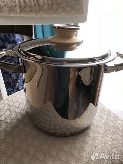 Zepter кастрюля 5,8 л,d 20 см, новая