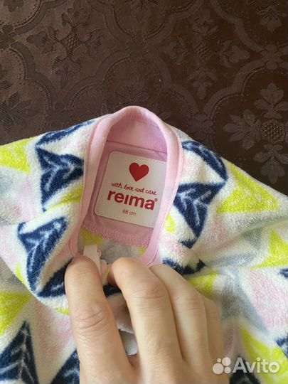 Комбинезон флисовый плотный Reima