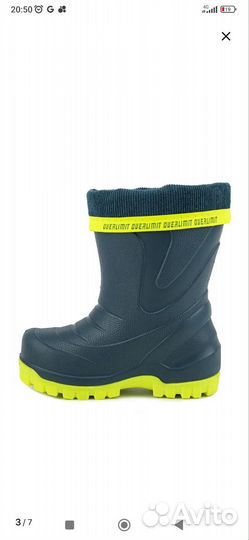 Утепленные сапоги из Эва Kapika 30-31