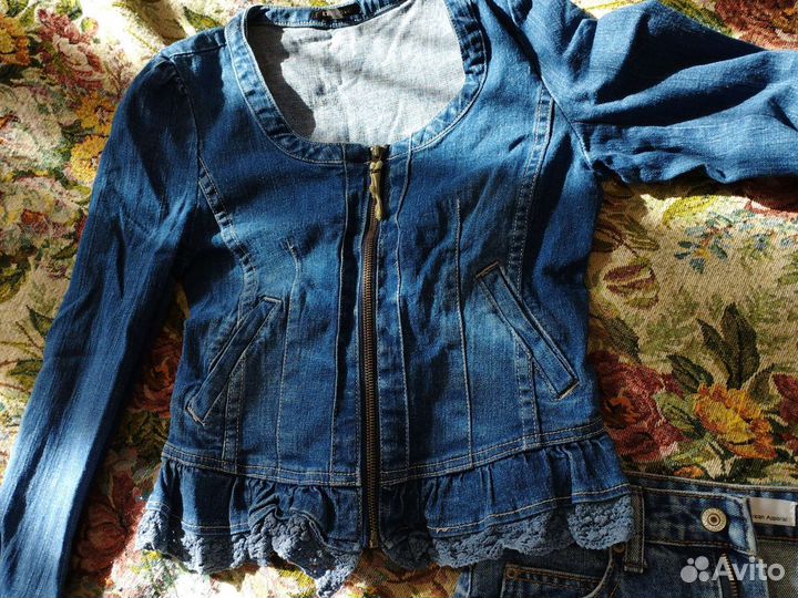 Юбка джинсовая