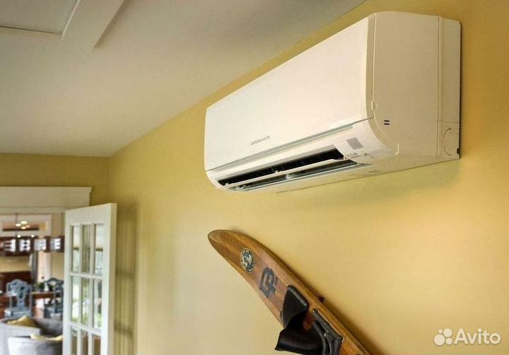 Сплит система с установкой