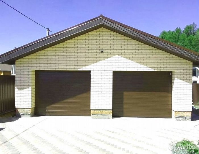 Гаражные ворота под ключ