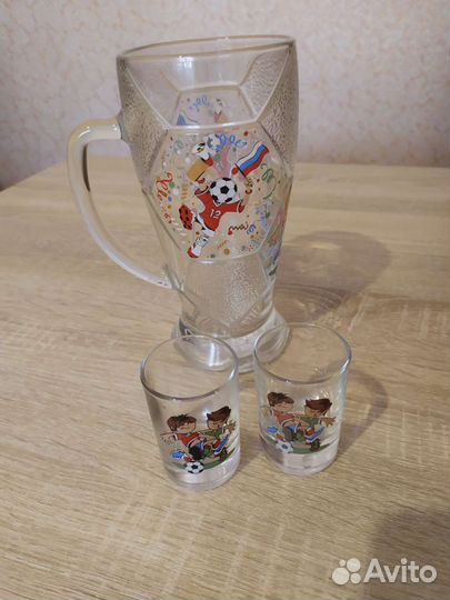 Пивная кружка+2 стопки