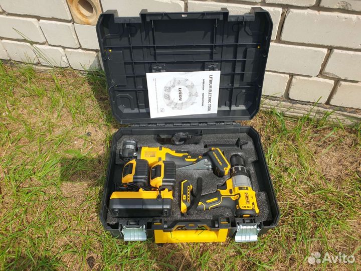 Набор 2 в 1 шуруповерт + болгарка Dewalt