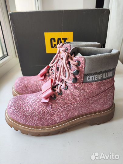 Новые Caterpillar оригинал лимитка 37-38 кожа шика