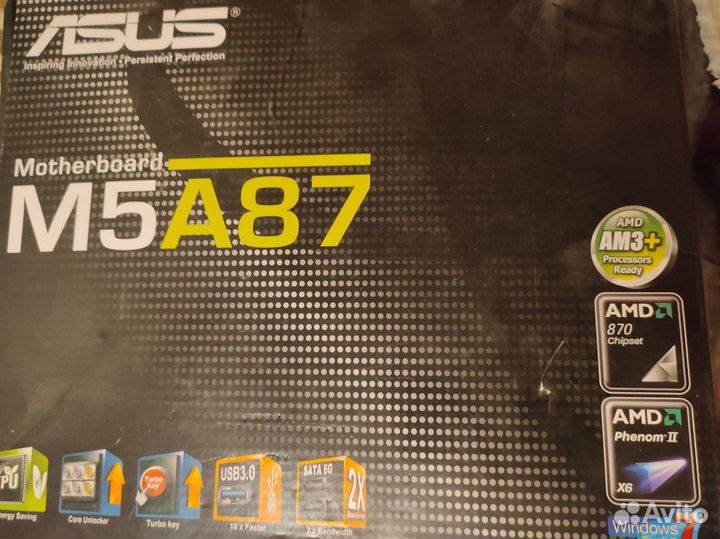 Материнская плата Asus m5a87 am3+