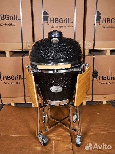 Керамический гриль Kamado HBGrill 59 см Smoker