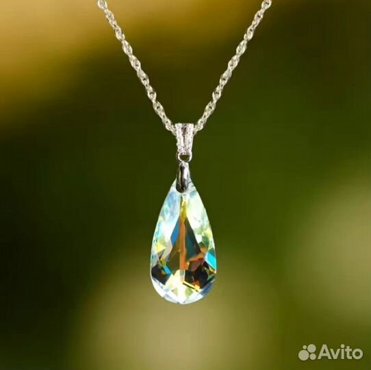 Кулон серьги Swarovski