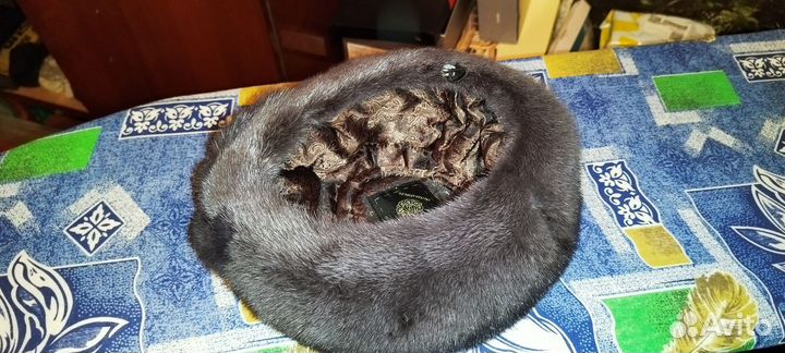 Шапка женская зимняя норковая