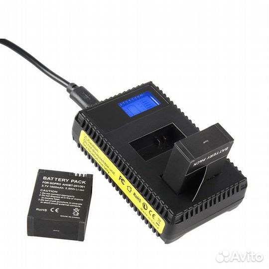 Зарядное с аккумуляторами GoPro Hero 3 3+ Hero 2