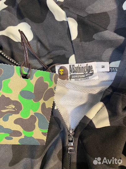 Зип худи Bape shark