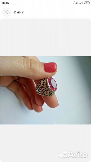 Перстни СССР Серебро 875 пробы