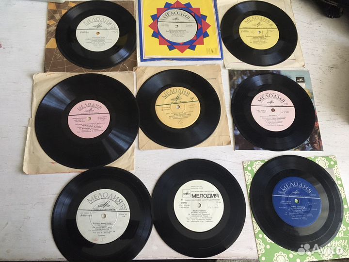 Грампластинки малышки СССР