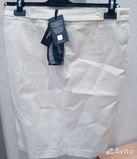 Юбка белая котон р 48, Anna Rita N Италия