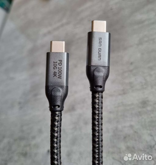 Кабель usb type c 100 Вт