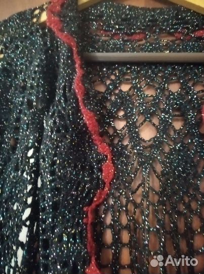 Пончо накидка