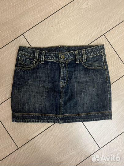 Джинсовая юбка levis мини s